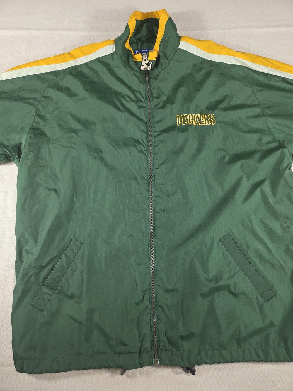 Vintage Starter Green Bay Packers Full Zip Jacket L
